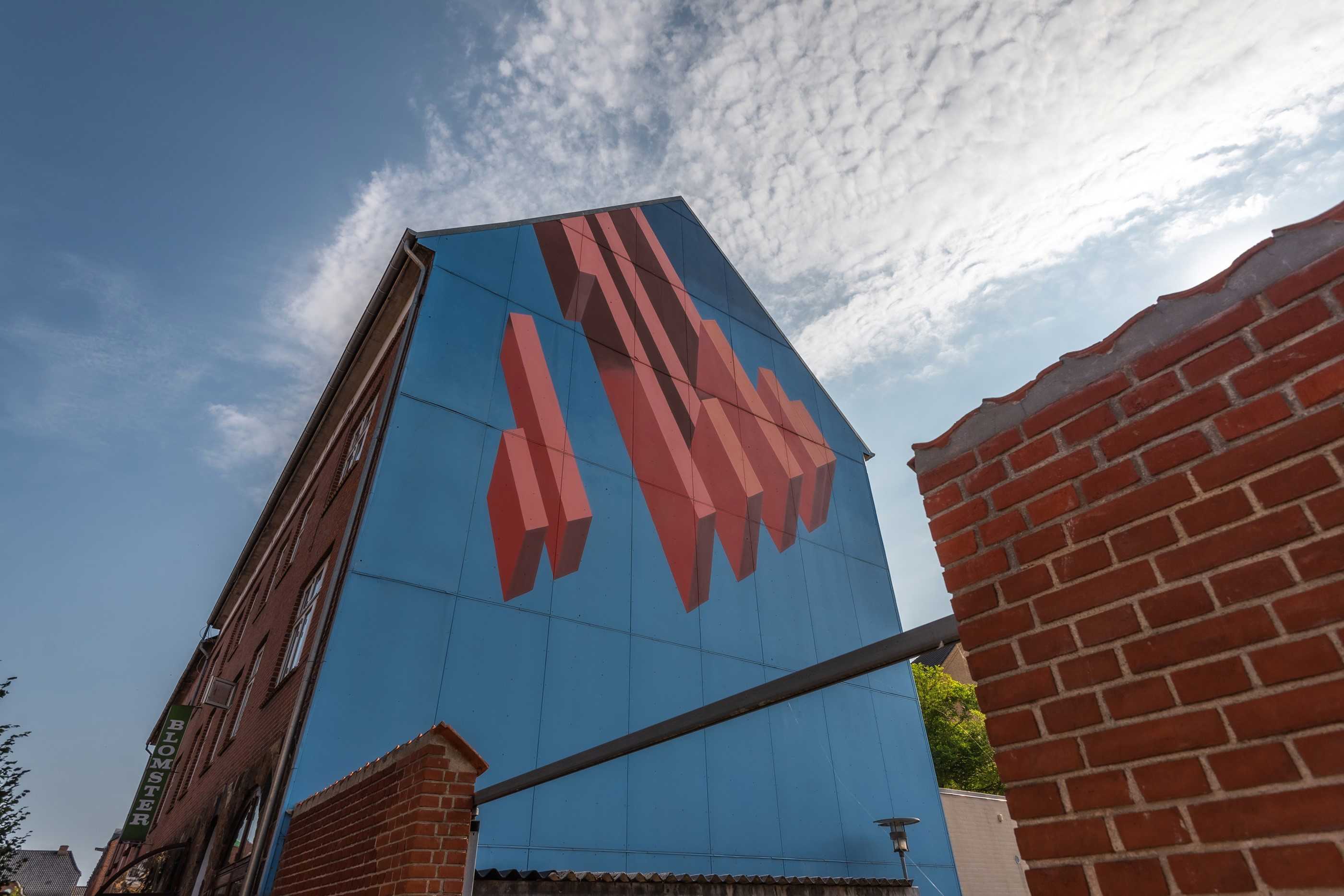 Mural painting in Brande