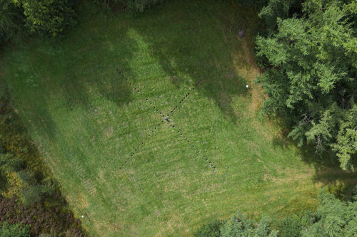 PORTAL (Harrild Hede) - et midlertidigt værk på Harrild Hede af Ellen Martine Heuser