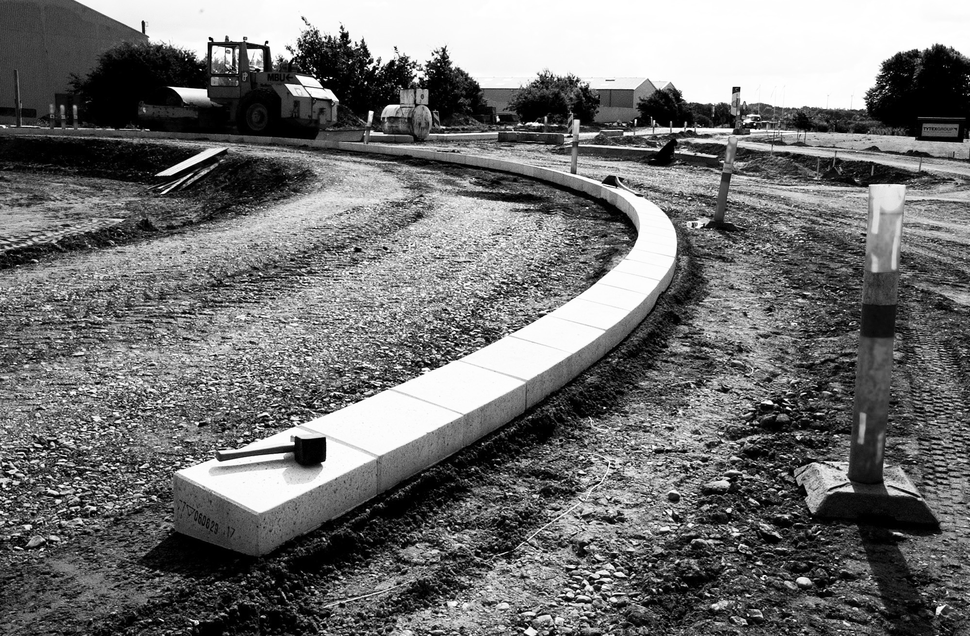 Anlægning af kantsten