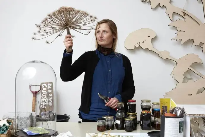 Portræt af kunstneren Camilla Berner