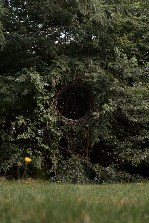 Broken Landscape - et midlertidigt værk på Harrild Hede af Antti Laitinen