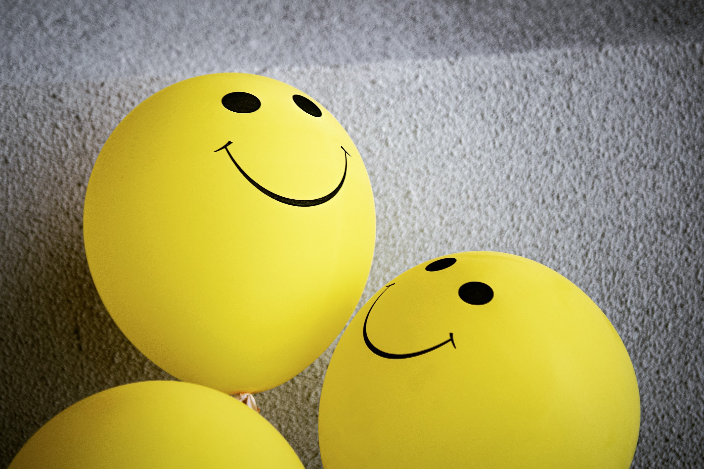 Ballon med smiley