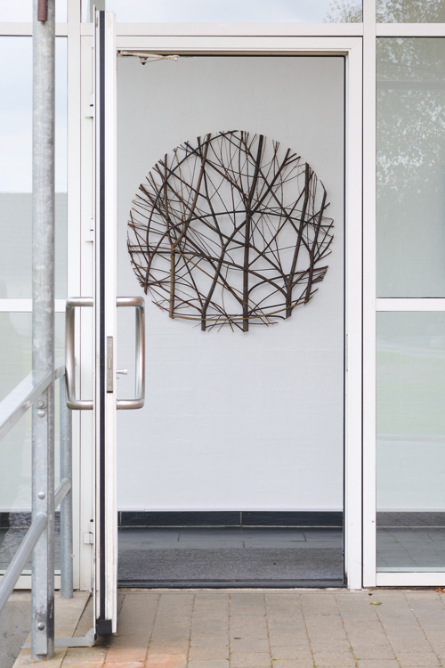 Willow Piece - et permanent værk i Gludsted af Antti Laitinen