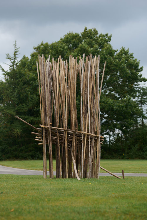 Skærm - et permanent værk i Nørre Snede af Jens Chr Jensen