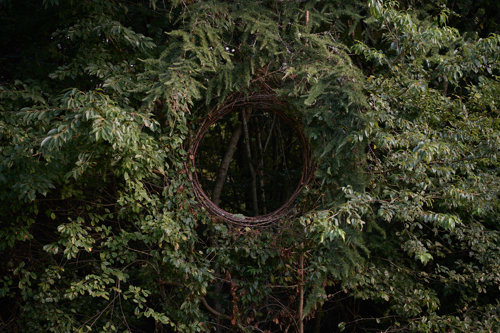 Broken Landscape - et midlertidigt værk på Harrild Hede af Antti Laitinen