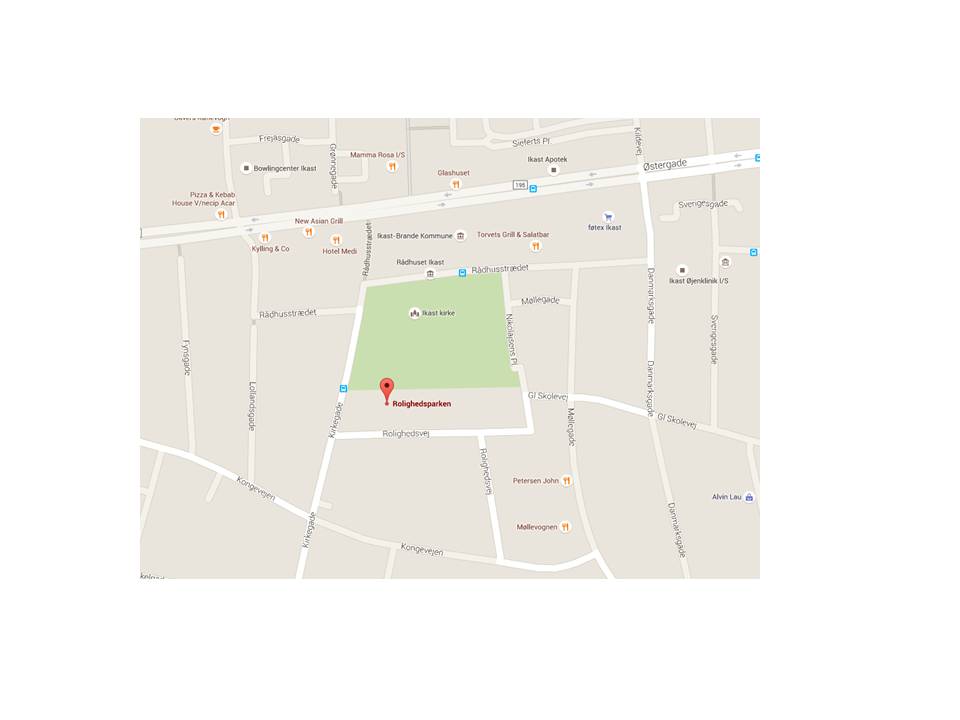 Oversigtskort over området