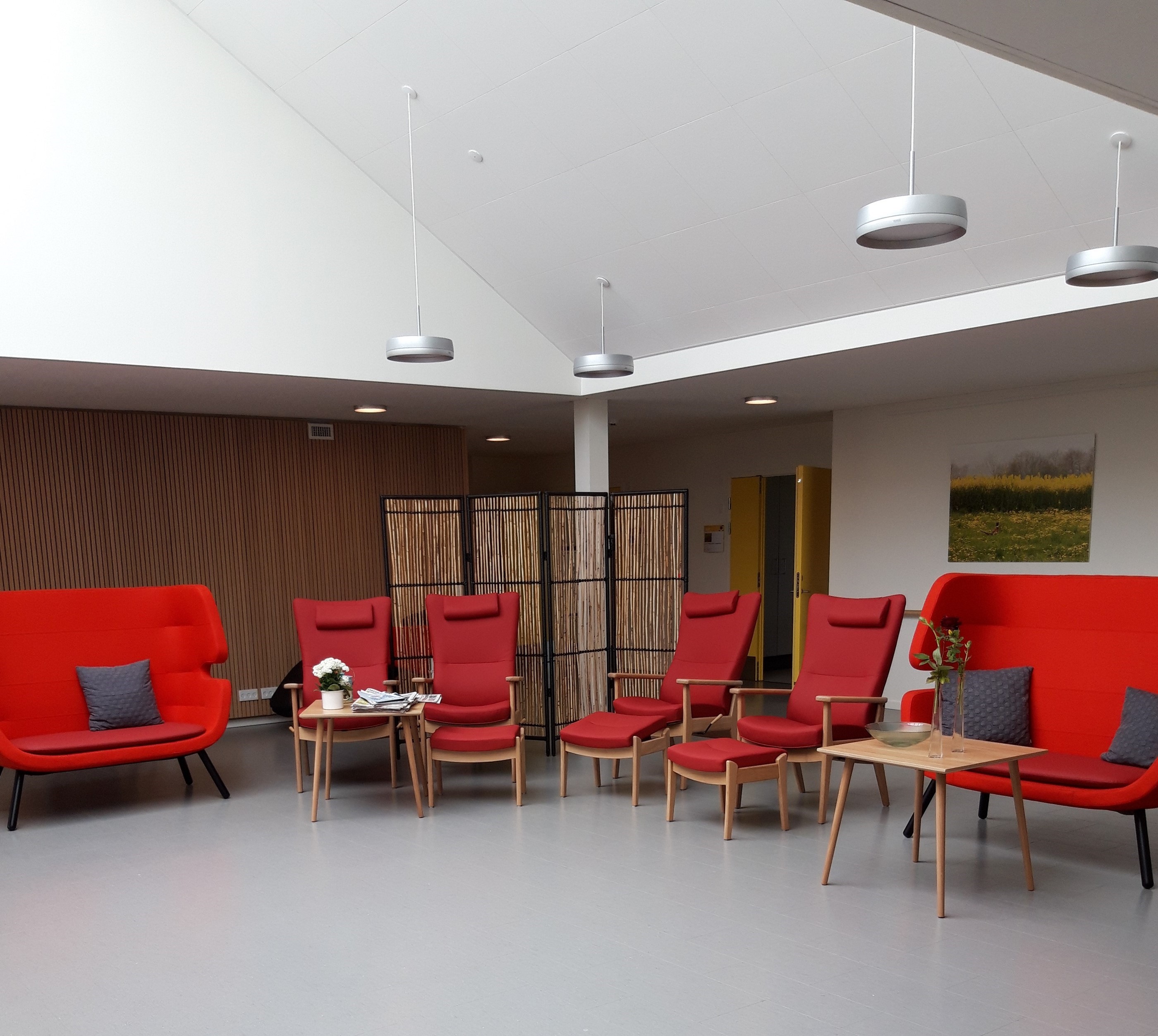 Fællesareal for Solsikken